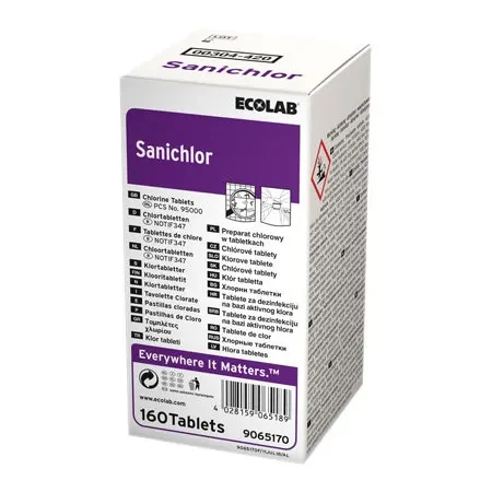 Sanichlor - Tablete de clor 160 tab - 9065170
