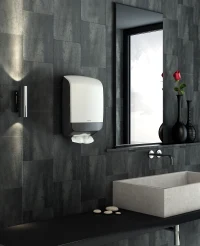 Hand Towel Mini White - Диспенсер для складных бумажных полотенец - 90182 3