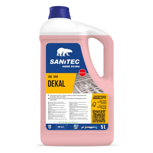 Dekal - Dezincrustant acid pentru îndepărtarea calcarului 5 L - 1950