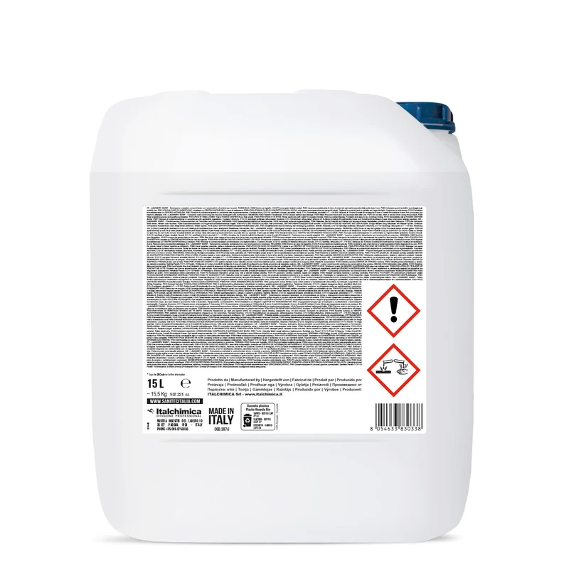 Detergent Sanitec Laundry Basic cu agenţi de chelatizare 15 L - 2077 2
