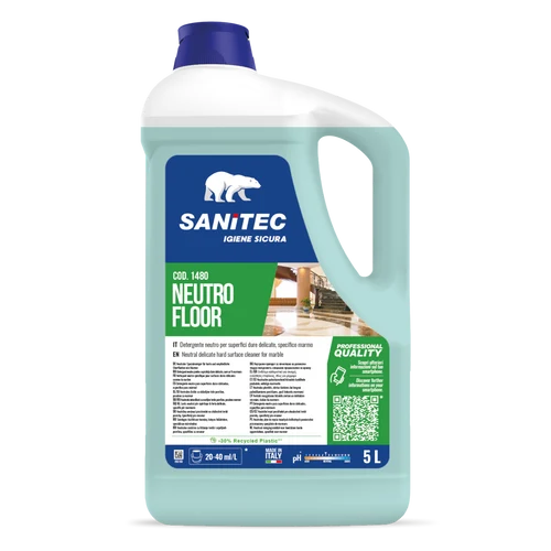 Detergent pentru pardoseli Sanitec Neutro Floor (suprafete delicate) 5 L - 1480