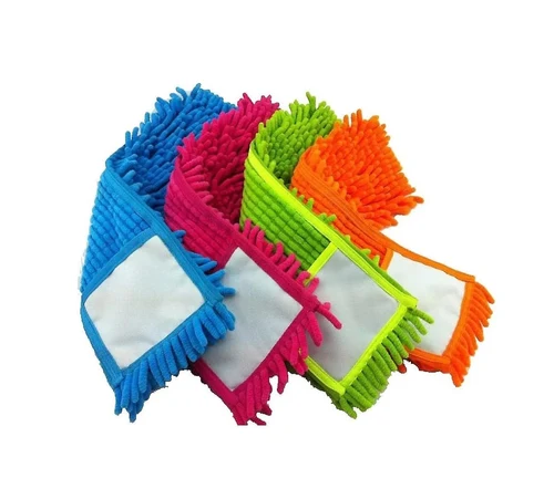 Chenille - Mоп из микрофибры синий 40×10 см, карман - CS40