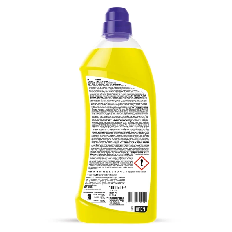 Igienic Floor Orange Blossom - Detergent pentru pardoseli 1 L - 1433 2