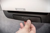 System White - Dispenser autocut (matic) pentru prosoape role - 90045 4