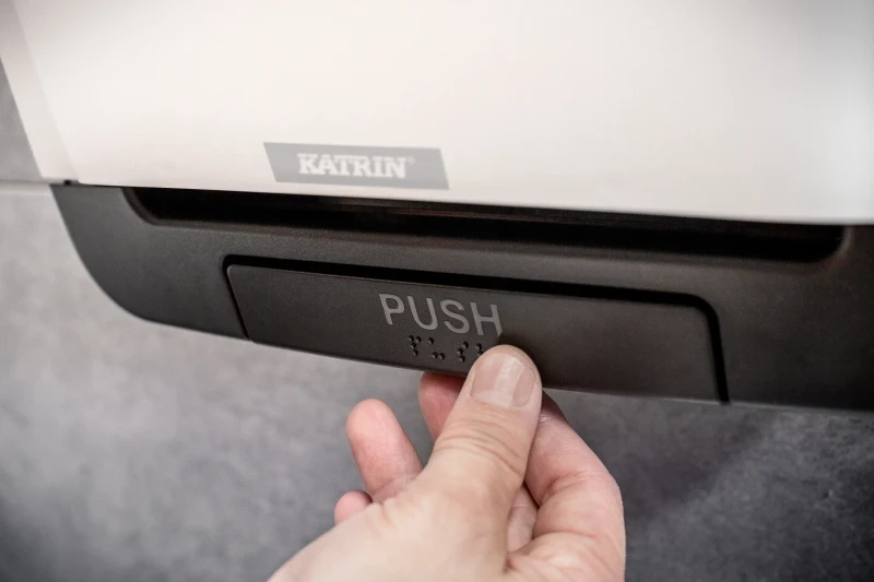 System White - Dispenser autocut (matic) pentru prosoape role - 90045 4