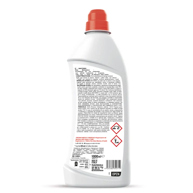 Bakterio - Detergent-dezinfectant 1000 ml - 1540 2