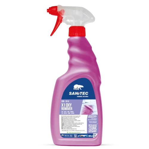 X1 Oxy - Soluție scos pete organice pe bază de oxigen activ 500 ml - 1814