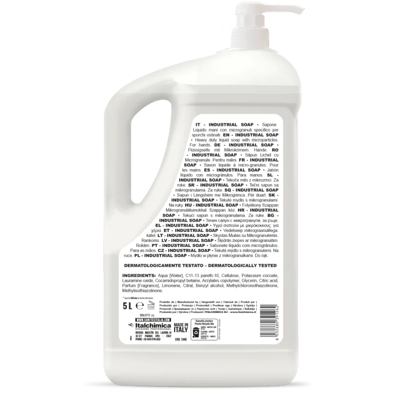 Lavamani Industria - Gel idustrial pentru curăţarea mâinilor 5 L - 1045 2