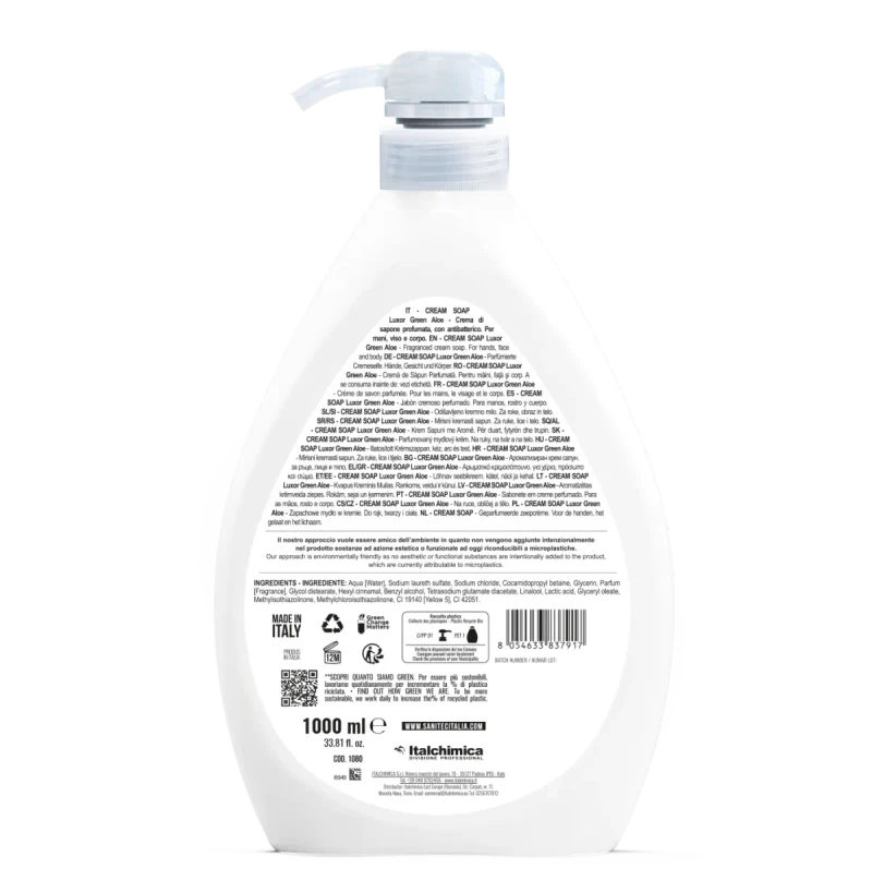 Luxor Aloe - Săpun-cremă cu efect antibacterian 1 L - 1080 2