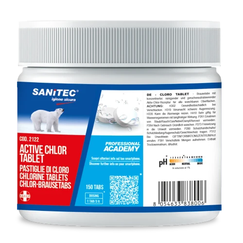 Active Chlor - Cloro tablete 0,5 kg/150 tab - 2122