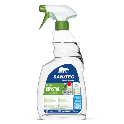 Crystal Green Power - Detergent pentru geamuri 750 ml - 3102