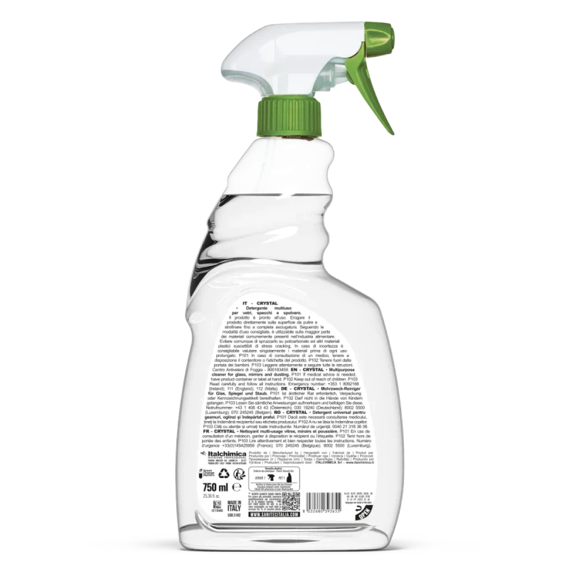 Crystal Green Power - Detergent pentru geamuri 750 ml - 3102 2