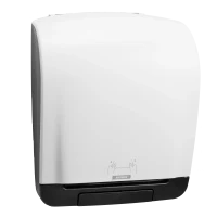 System White - Dispenser autocut (matic) pentru prosoape role - 90045