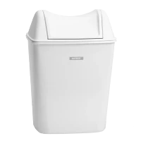 Coș gunoi fixare pe perete cu capac rotabil 8 L - 91851
