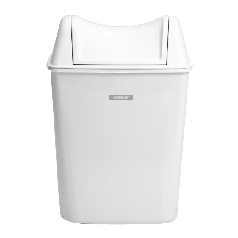 Coș gunoi fixare pe perete cu capac rotabil 8 L - 91851 2