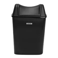 Coș gunoi fixare pe perete cu capac rotabil 8 L - 92223 2