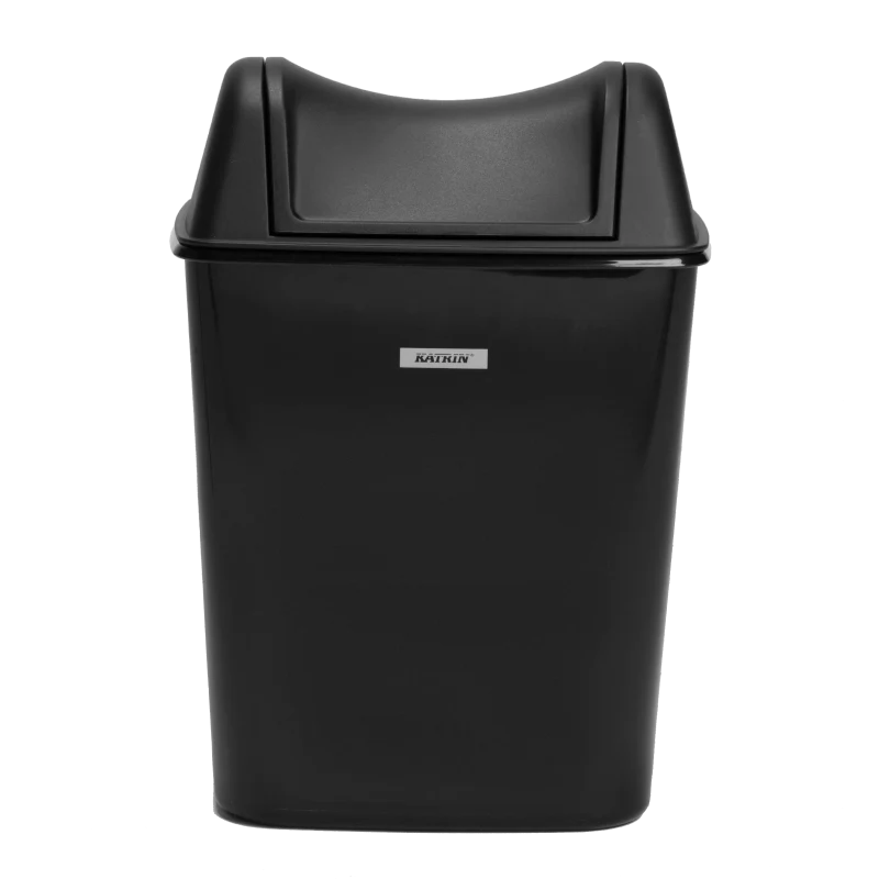 Coș gunoi fixare pe perete cu capac rotabil 8 L - 92223 2